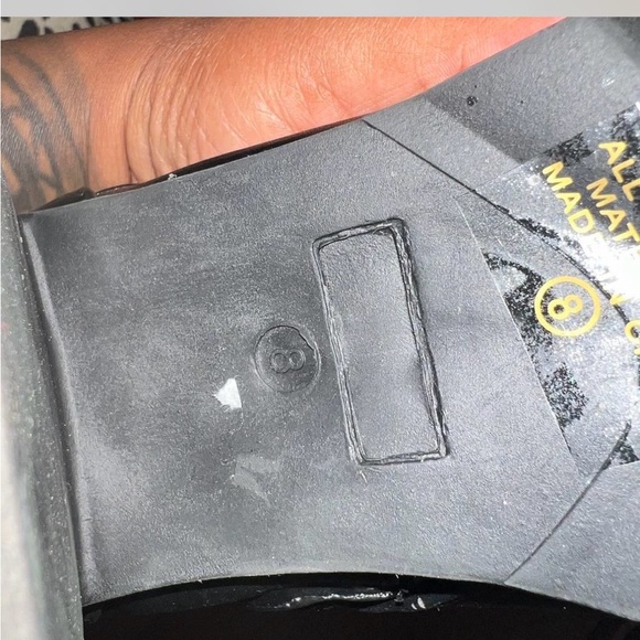 Charlotte Russe Black Ankle Boots with Buckle Detail - Picture 4 of 4